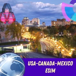 USA Canada Mexico eSIM