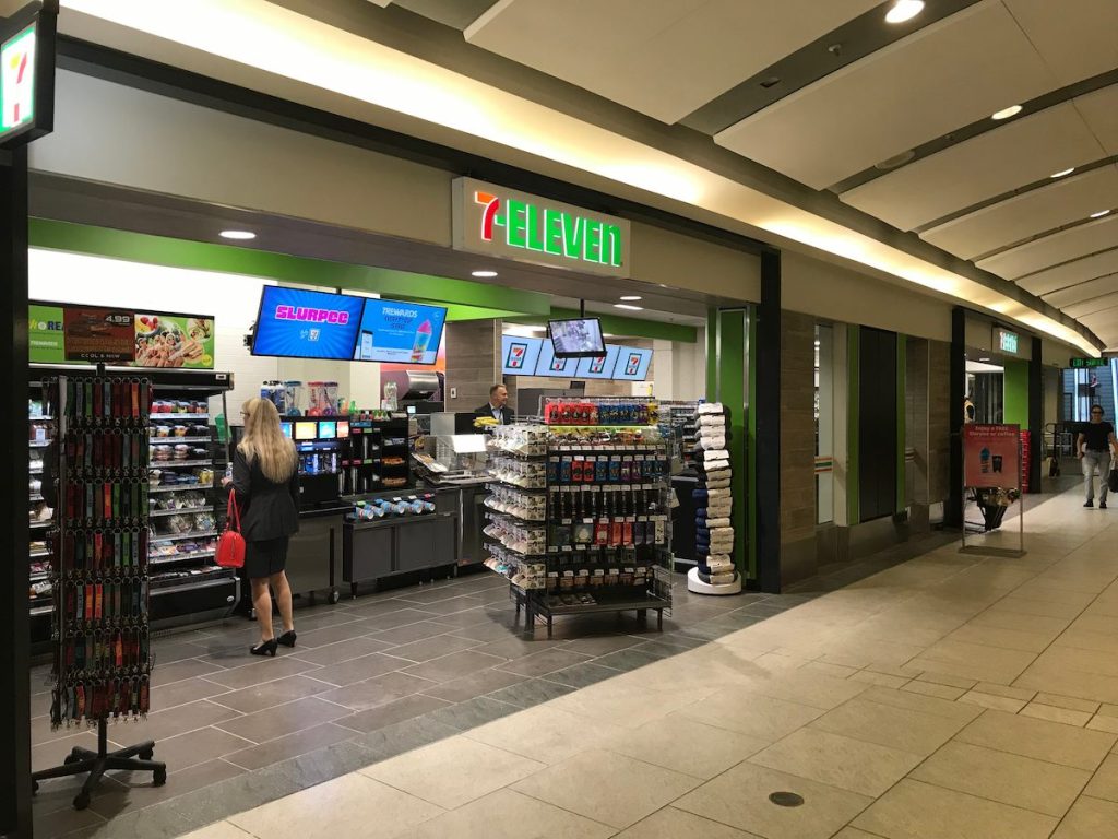 7 Eleven at Calgary Airport