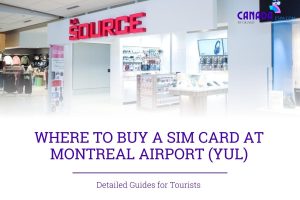 SIM CARD AT MONTREAL Airport