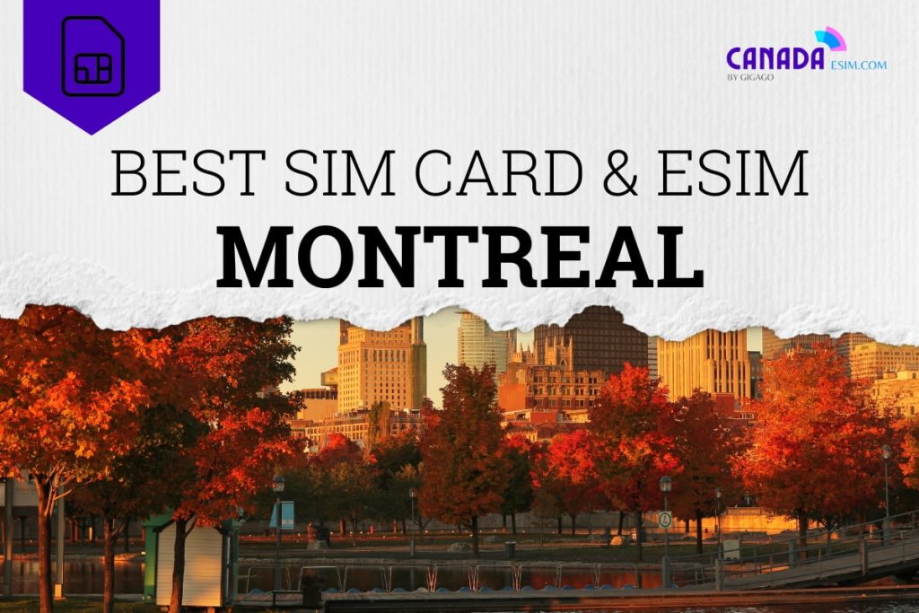 travel sim card montreal