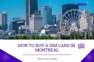 How to Buy A SIM Card in Montreal